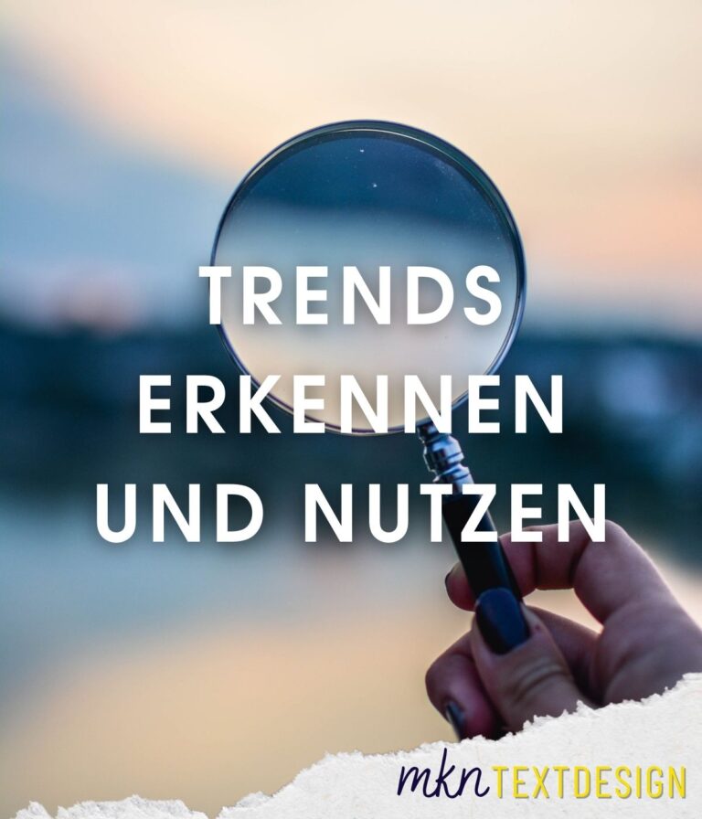 Wer bezeichnet sich als Texter*in Trends